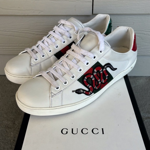 GUCCI Sneakers with Snake Design for men - Picture 3 of 10
